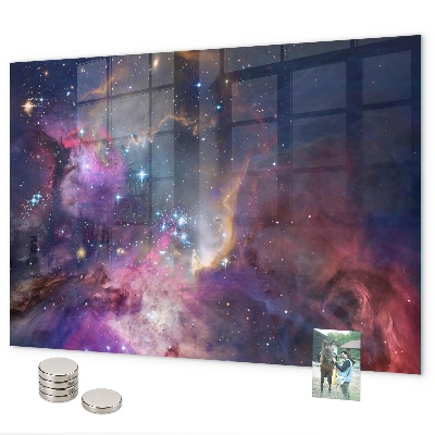 Lavagna magnetica per calamite Mondo galattico