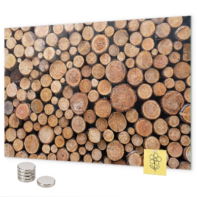 Lavagna magnetica per calamite Anelli degli alberi