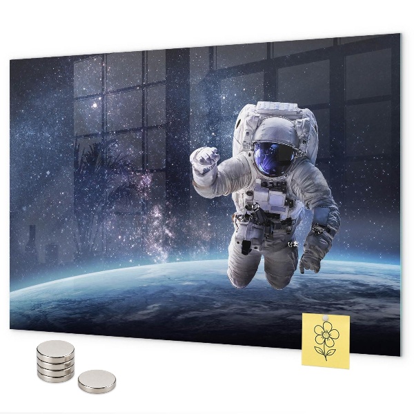 Lavagna magnetica per calamite Astronauta
