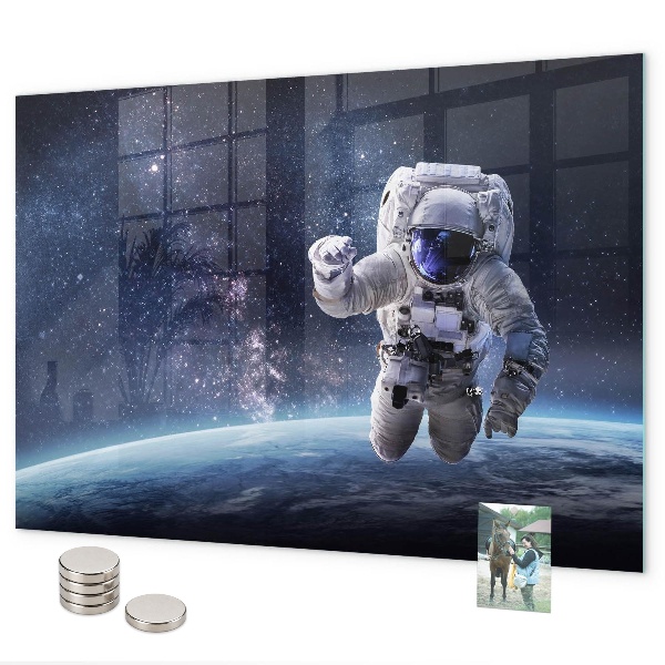 Lavagna magnetica per calamite Astronauta