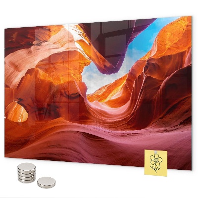 Lavagna magnetica per calamite Canyon