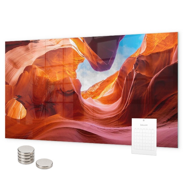 Lavagna magnetica per calamite Canyon