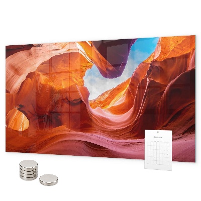Lavagna magnetica per calamite Canyon