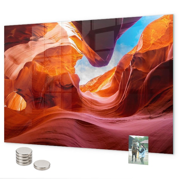 Lavagna magnetica per calamite Canyon