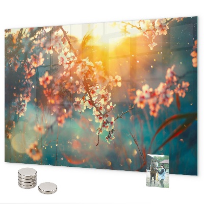 Lavagna magnetica Fiori primaverili