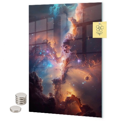 Pittura lavagna magnetica Spazio galattico