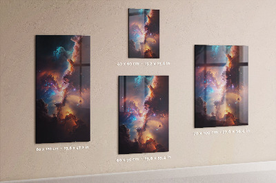 Pittura lavagna magnetica Spazio galattico