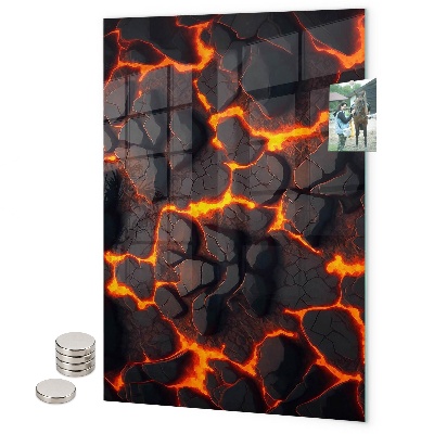 Lavagna magnetica da parete Punti luminosi e astratti