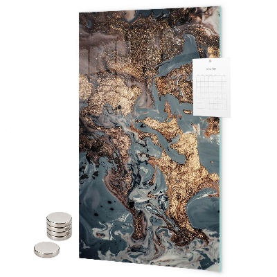 Pittura lavagna magnetica Arte del marmo