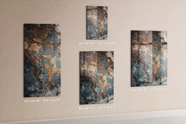 Pittura lavagna magnetica Arte del marmo