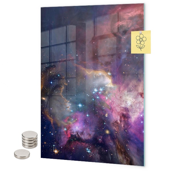 Lavagna magnetica da parete Galassia spaziale