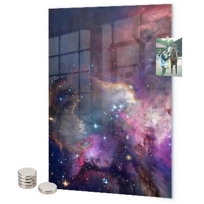 Lavagna magnetica da parete Galassia spaziale