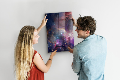 Lavagna magnetica da parete Galassia spaziale