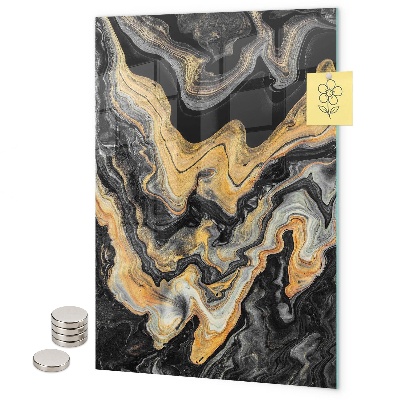 Pittura lavagna magnetica marmo dorato