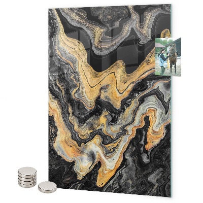 Pittura lavagna magnetica marmo dorato