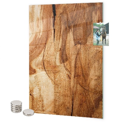 Pittura lavagna magnetica Legno naturale