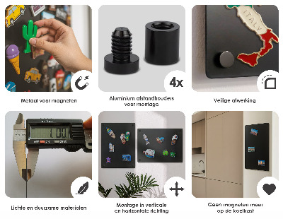 Pannello magnetico per calamite di viaggio dalle vacanze
