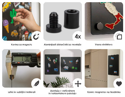 Pannello magnetico per calamite di viaggio dalle vacanze