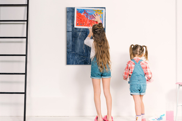 Lavagna magnetica scrivibile Lavagna moderna per appunti e foto