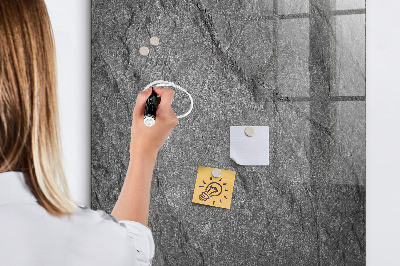 Lavagna magnetica con pennarelli Lavagna moderna per appunti e foto