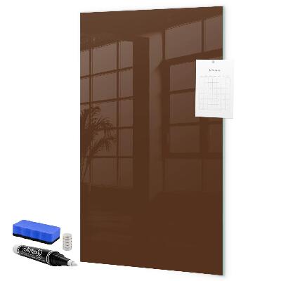 Lavagna magnetica con pennarelli Una lavagna elegante per appunti e foto.