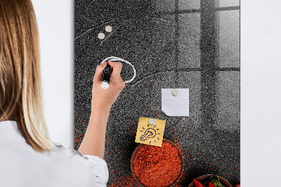 Lavagna magnetica con pennarelli Promemoria di Pepper Kitchen
