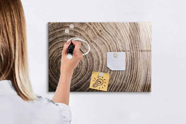 Lavagna magnetica scrivibile Lavagna per appunti con magneti e foto