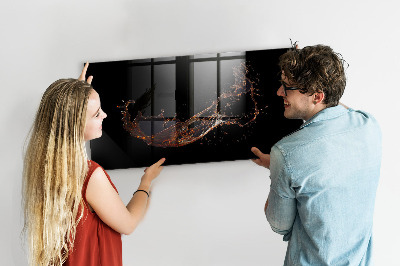 Lavagna magnetica scrivibile Pannello creativo per esporre foto