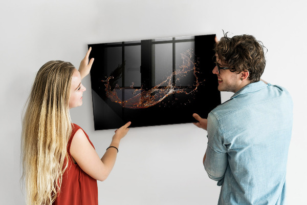Lavagna magnetica scrivibile Pannello creativo per esporre foto