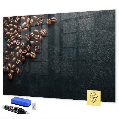 Lavagna magnetica scrivibile Caffè e ricordi, tutto in un unico luogo.