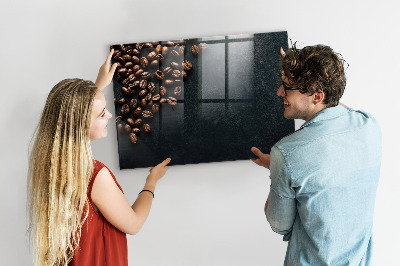 Lavagna magnetica scrivibile Caffè e ricordi, tutto in un unico luogo.
