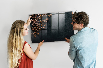 Lavagna magnetica scrivibile Caffè e ricordi, tutto in un unico luogo.