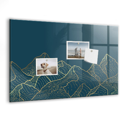Lavagna magnetica scrivibile Lavagna moderna per appunti e foto