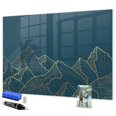 Lavagna magnetica scrivibile Lavagna moderna per appunti e foto