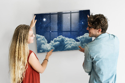 Lavagna magnetica scrivibile Una bacheca per appunti e foto