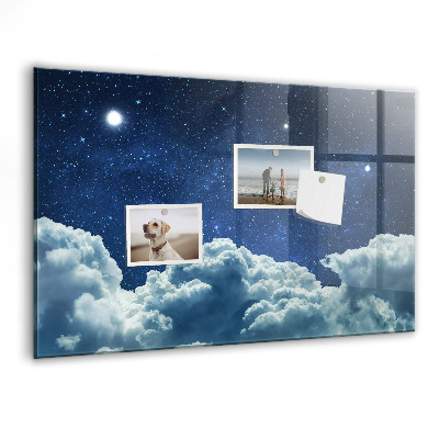 Lavagna magnetica scrivibile Una bacheca per appunti e foto
