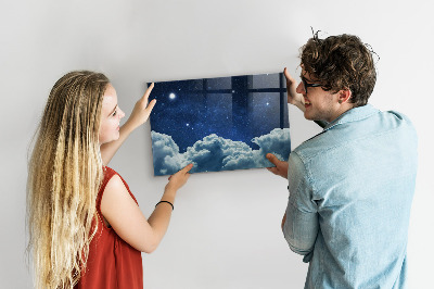 Lavagna magnetica scrivibile Una bacheca per appunti e foto