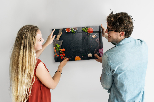 Lavagna magnetica scrivibile Idee per la cucina con ricordi personali