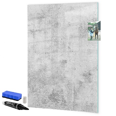 Lavagna magnetica con pennarelli Lavagna moderna per appunti e foto
