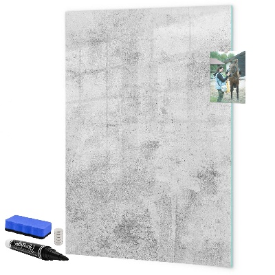 Lavagna magnetica con pennarelli Lavagna moderna per appunti e foto