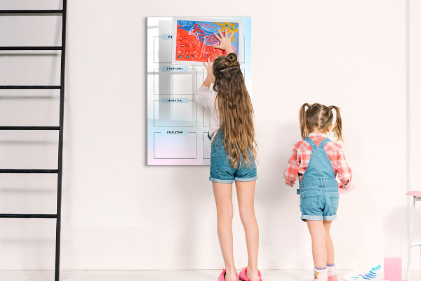 Lavagna magnetica scrivibile Vision Board per obiettivi personali