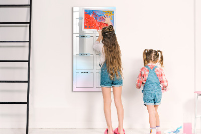 Lavagna magnetica scrivibile Vision Board per obiettivi personali
