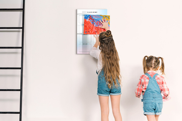 Lavagna magnetica scrivibile Vision Board per obiettivi personali