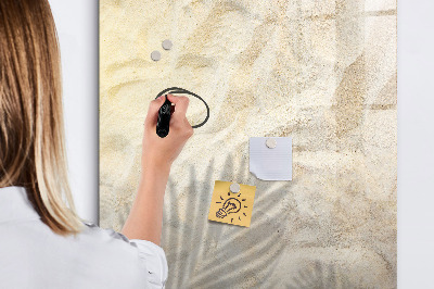 Lavagna magnetica scrivibile Pannello fotografico con accessori