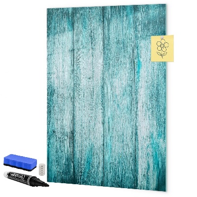 Lavagna magnetica scrivibile Una lavagna colorata per appunti e foto.
