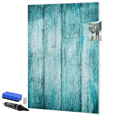 Lavagna magnetica scrivibile Una lavagna colorata per appunti e foto.