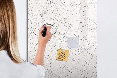 Lavagna magnetica con pennarelli Un modo creativo per presentare le tue foto