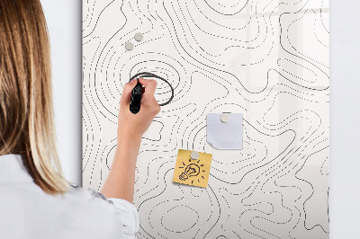 Lavagna magnetica con pennarelli Un modo creativo per presentare le tue foto