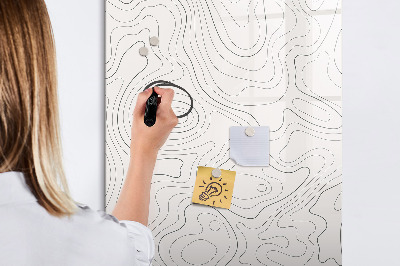 Lavagna magnetica con pennarelli Un modo creativo per presentare le tue foto