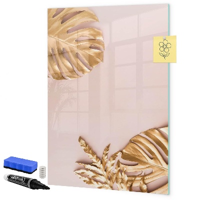 Lavagna magnetica scrivibile Una lavagna elegante per appunti e foto.